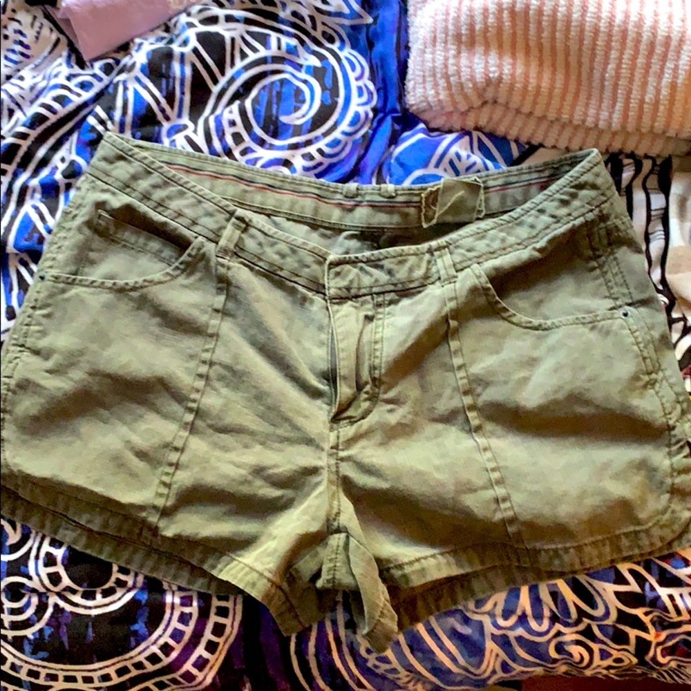 Converse Olive Shorts